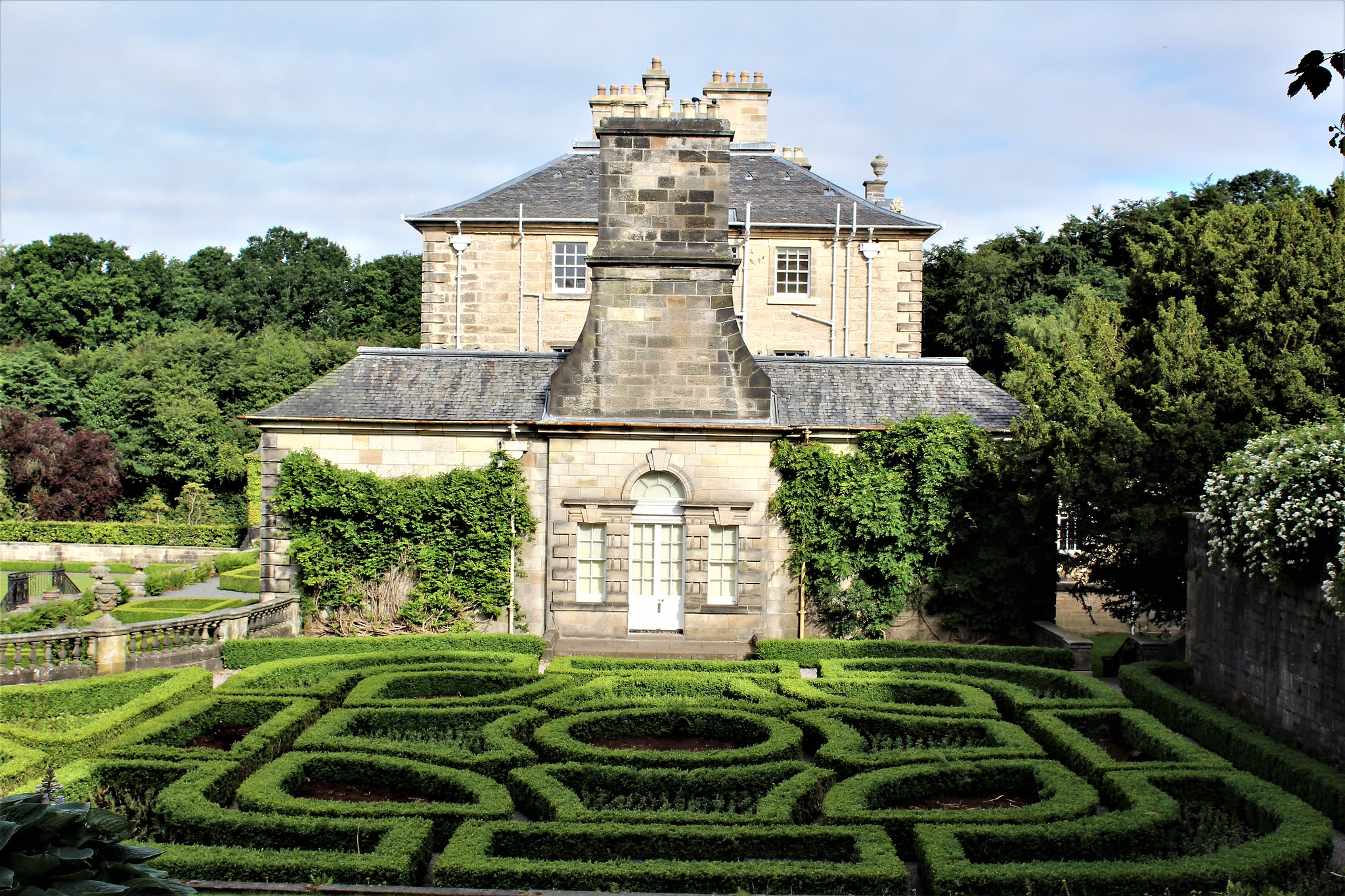 Pollok House a Palladian mansion in pleasant parkland, Glasgow