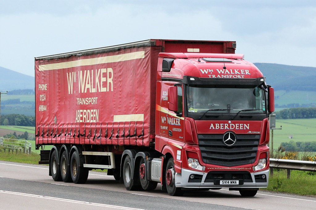 Wm Walker Transport Mercedes Benz Actros MP4 SV14WMA a photo on Flickriver