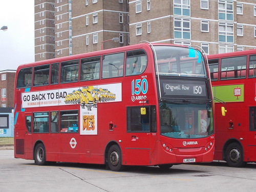 T177 Arriva London T177 on route branded 150 at Becontree … Flickr