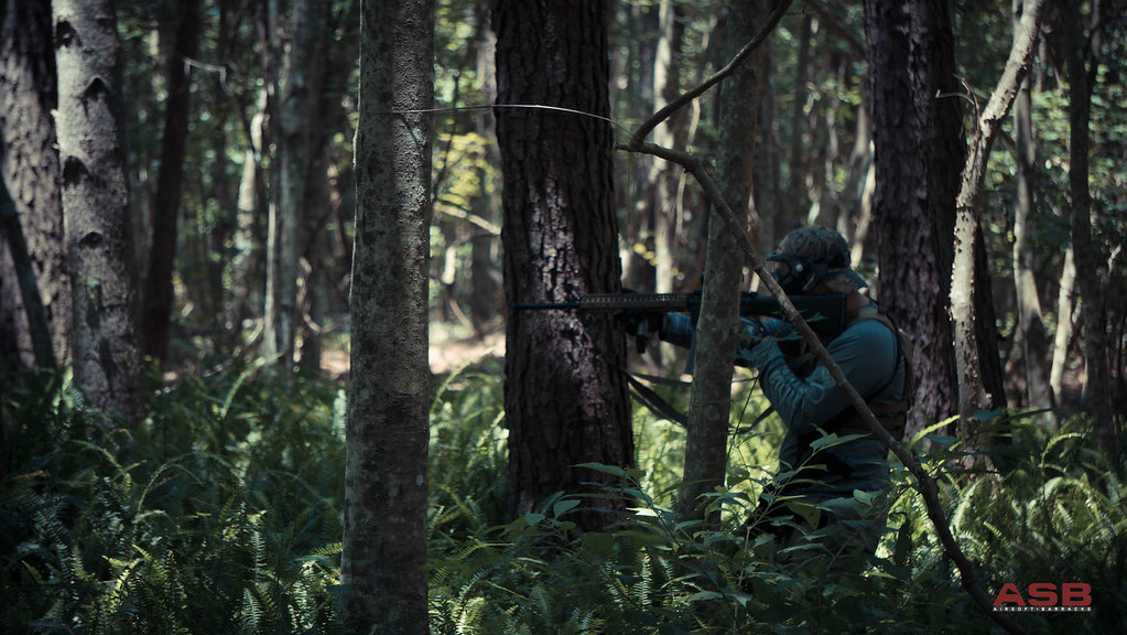 Outdoor Field Airsoft Barracks