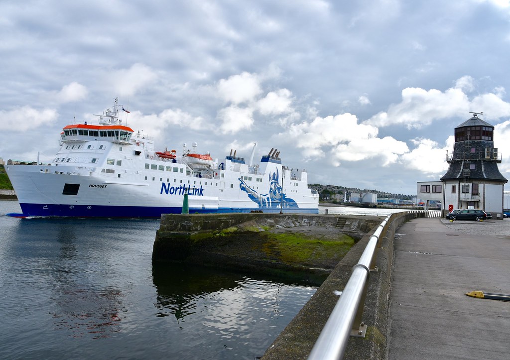 MV Hrossey Northlink Ferry Aberdeen Harbour Scotland 10/… Flickr