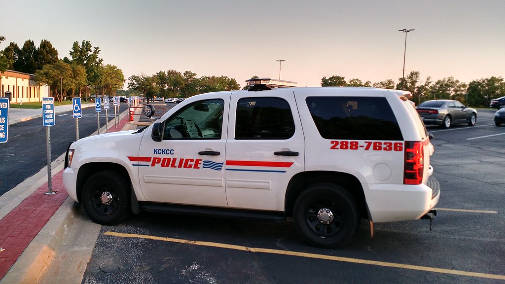 Kansas City KS Community College Police Chevy Tahoe