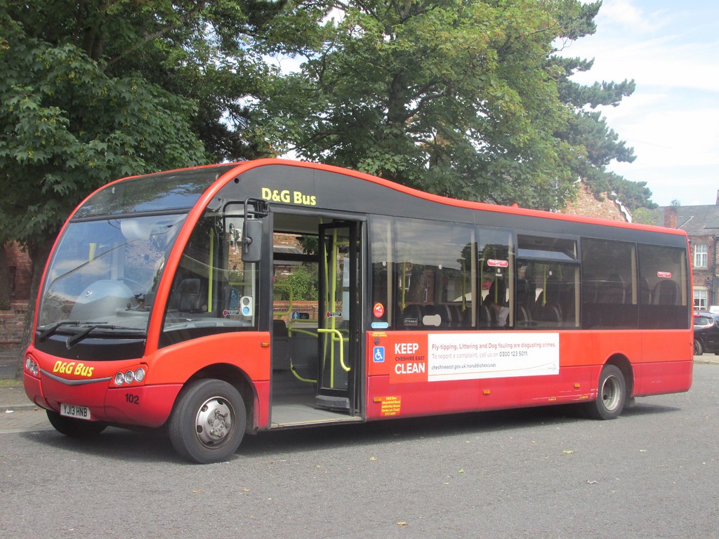 D&G 102 YJ13HNB Knutsford Bus Stn (1280x960) dbp dearingbuspix Flickr