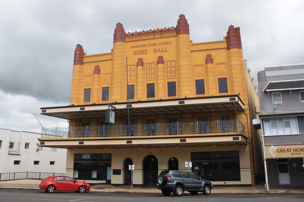 Johnstone Shire Hall, Innisfail, Queensland Art Deco Build… Flickr