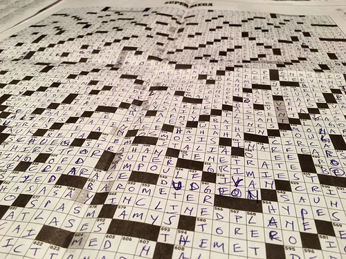New York Times Super Mega Crossword Puzzle Steam Pipe Trunk