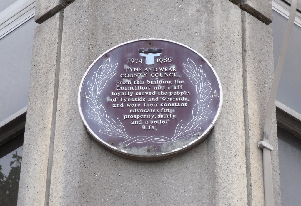 Tyne and Wear County Council plaque newcastleplaques Flickr