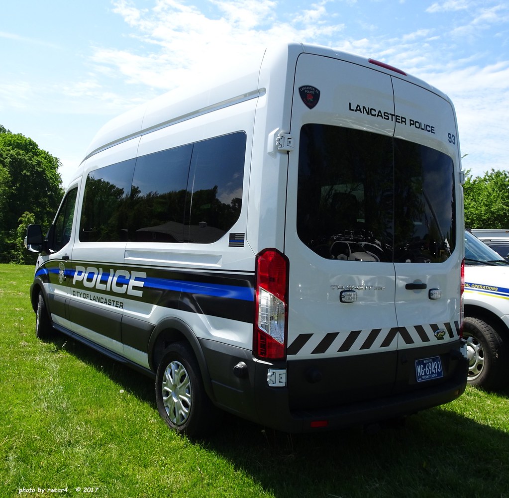 Lancaster City PA Police Ford Transit (04) rwcar4 Flickr
