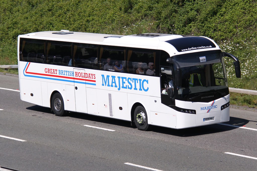 V600MAJ Dartline , Clyst St.Mary , Volvo B12M , Jonckheere… Flickr