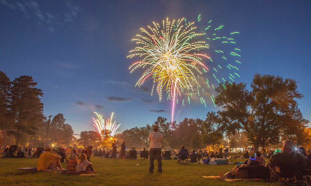 Fireworks, Cheyenne, WY Jeff White Flickr