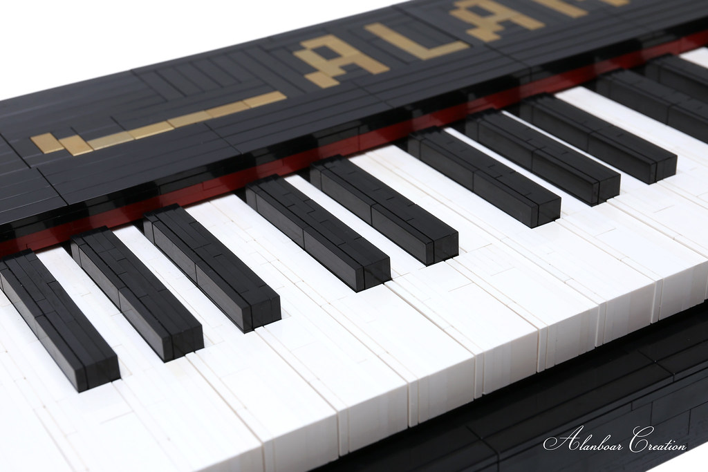 LEGO Piano (Life Size 88 Keys Playable) Builder Alanboar… Flickr