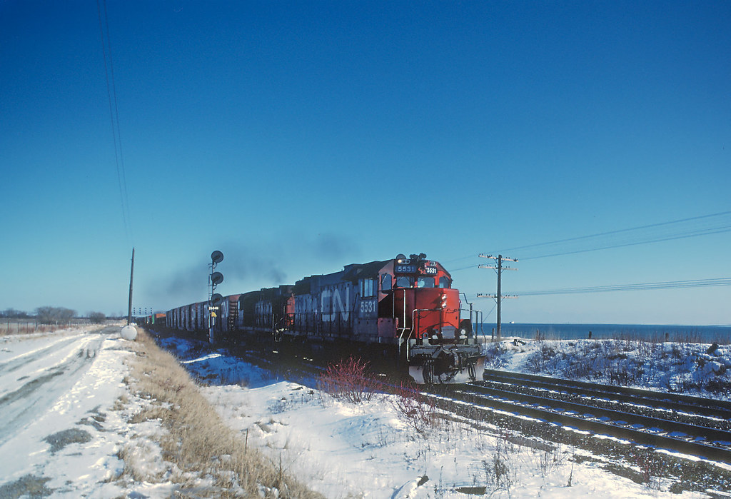 Cobourg + Port Hope = Coport 6 Photos CN had a control … Flickr