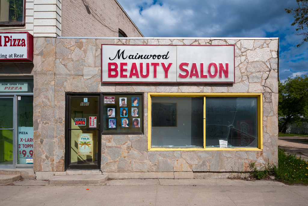 Mainwood Beauty Salon Main Street, Winnipeg, Manitoba. New… Flickr