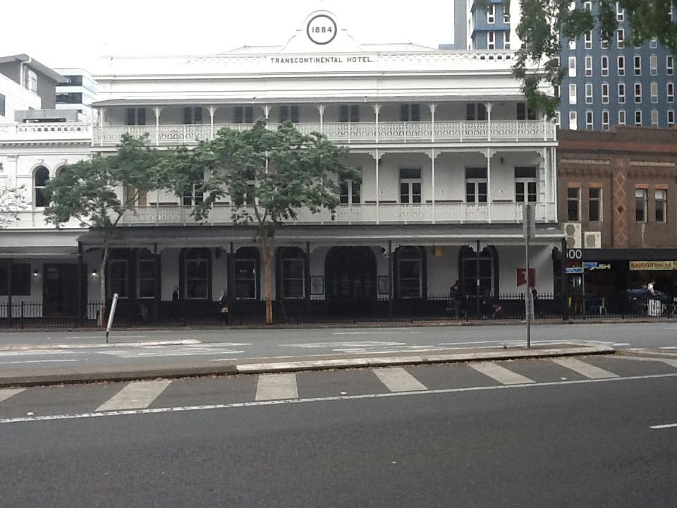 Brisbane. The transcontinental hotel opposite Roma Street … Flickr