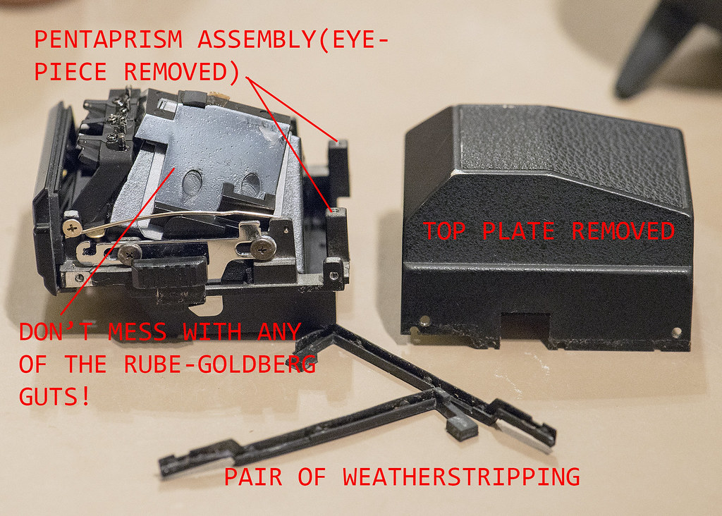 STEP 4 A shot of the pentaprism or viewfinder assembly wit… Flickr
