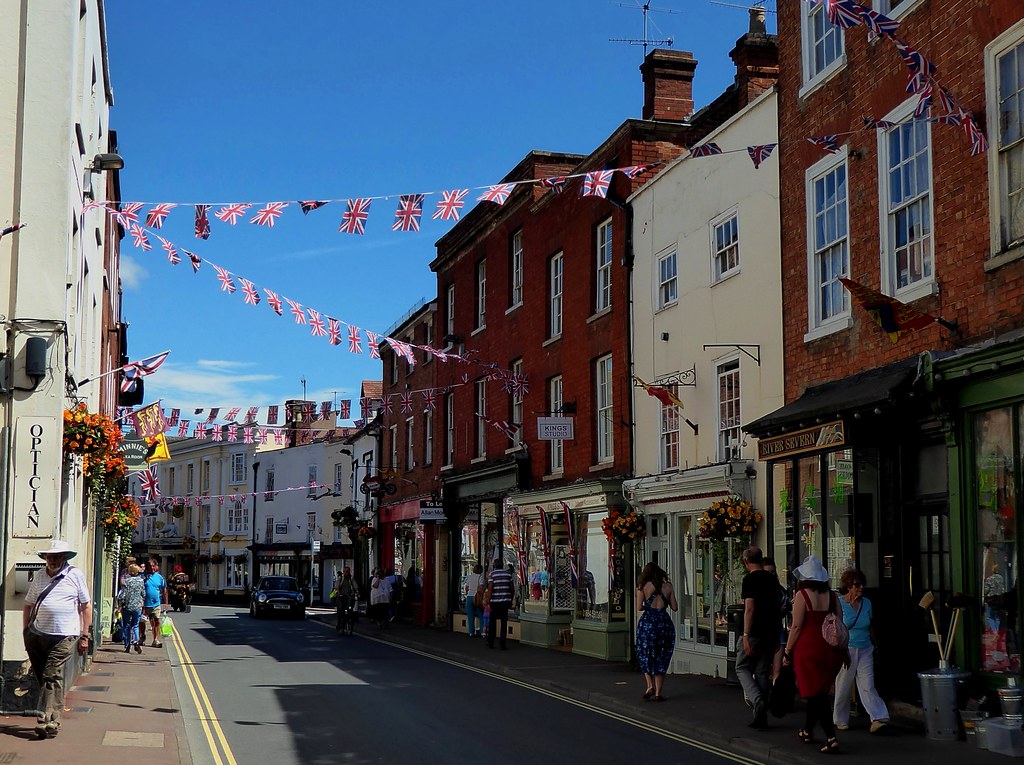 High Street Upton on Severn, Worcestershire jacquemart Flickr