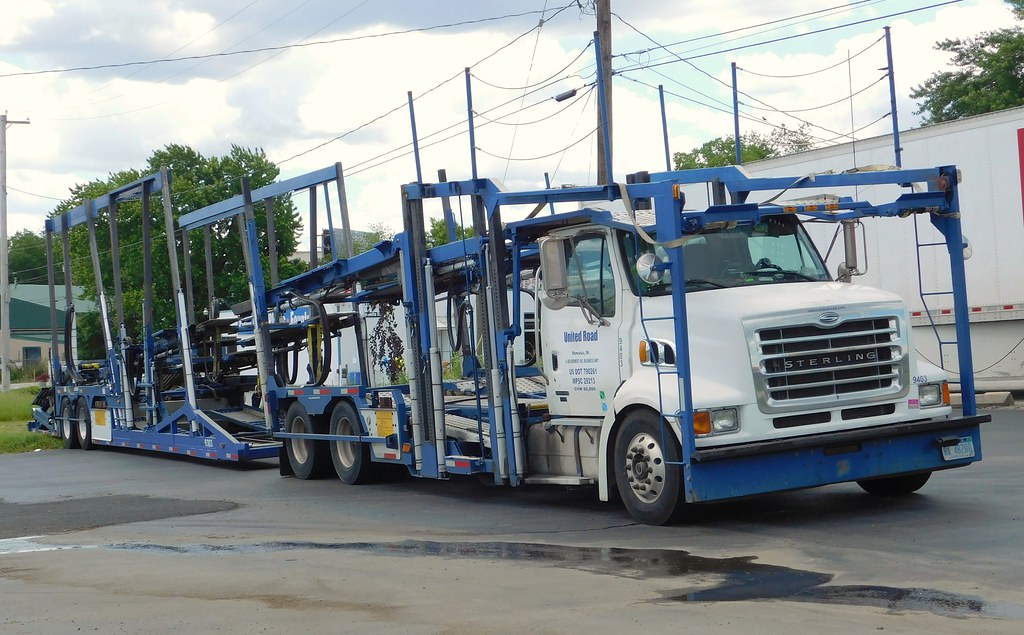 Sterling car carrier, "URS" 9403 High side Cottrell (10/1… Flickr