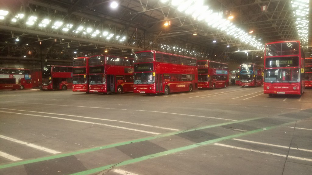 buses at YW Garage Yardley Wood Bus Garage brooklyn.c Flickr