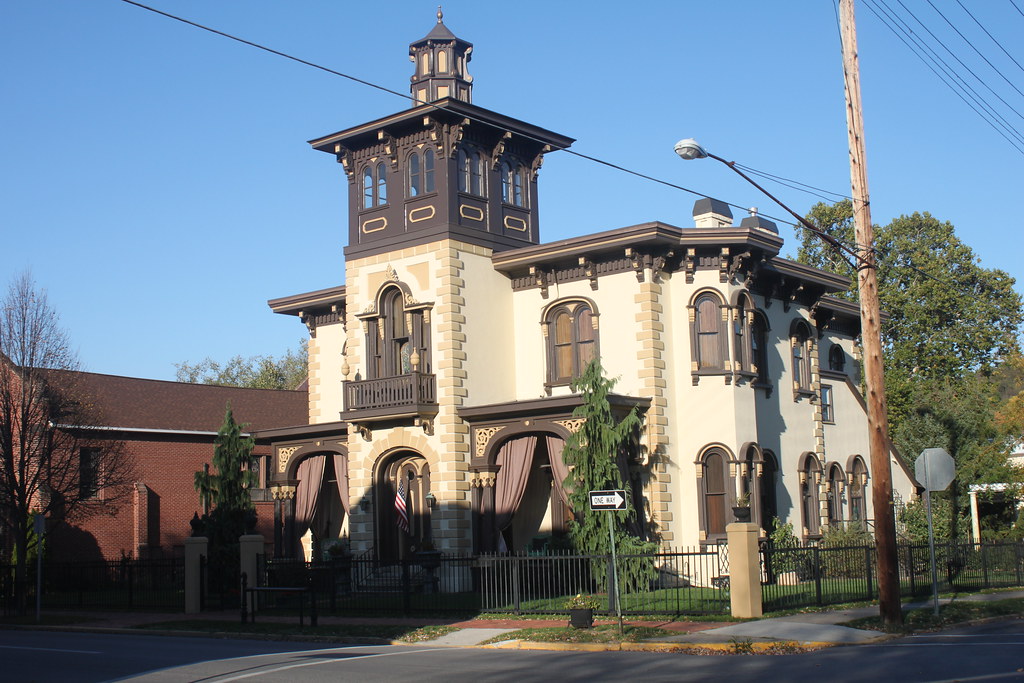 Wood's Mansion, Huntingdon, PA Joseph Flickr
