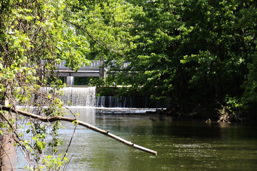 Middleville Dam Thornapple River Photo taken from the ca… Flickr