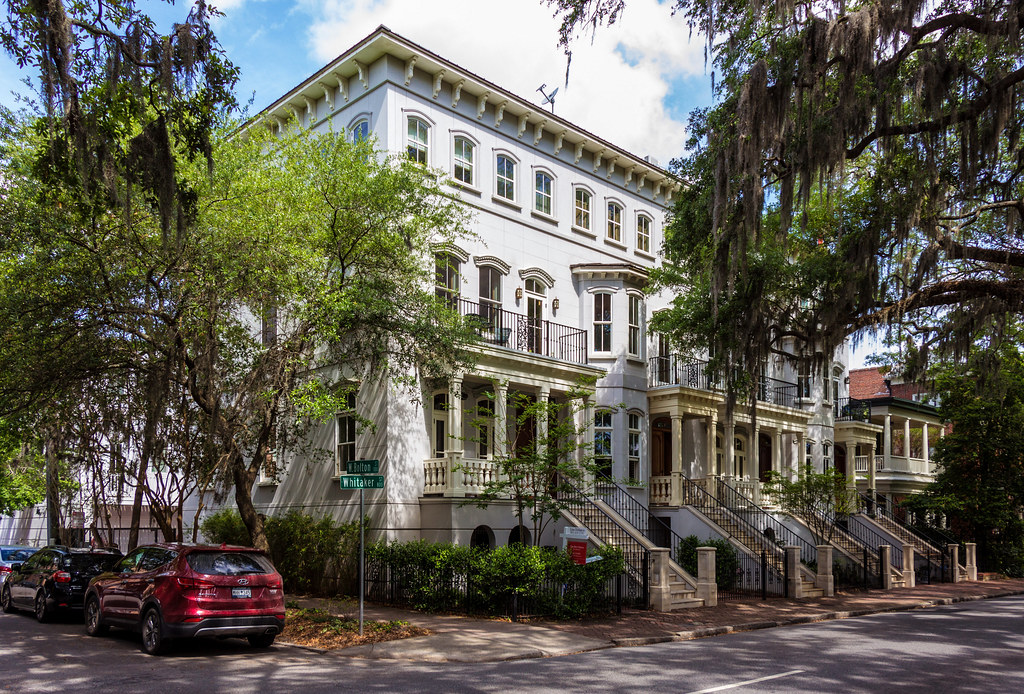 Whitaker Street Townhouses Savannah, Brandon Bartoszek Flickr