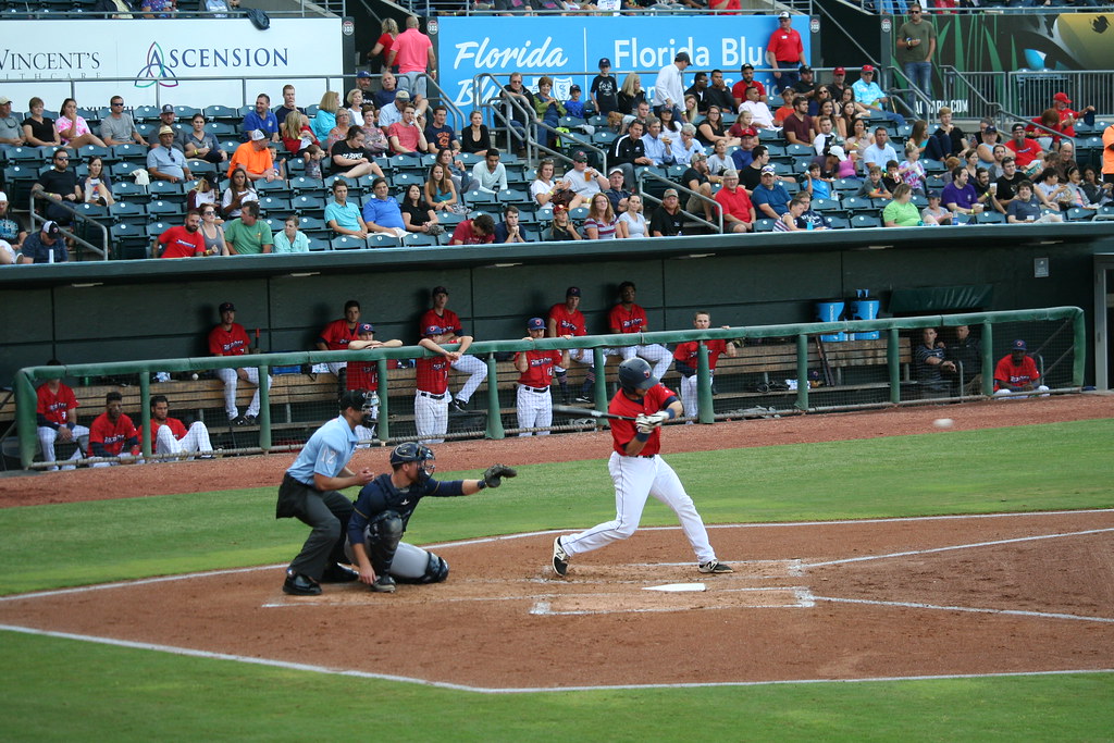 Abram's first professional baseball game. At 9 years old. … Flickr