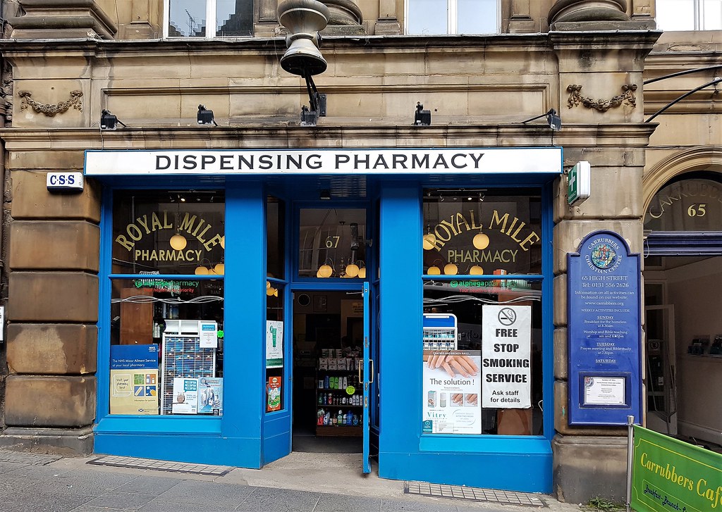 Scotland, Edinburgh Royal Mile Pharmacy Scotland, Edinbu… Flickr