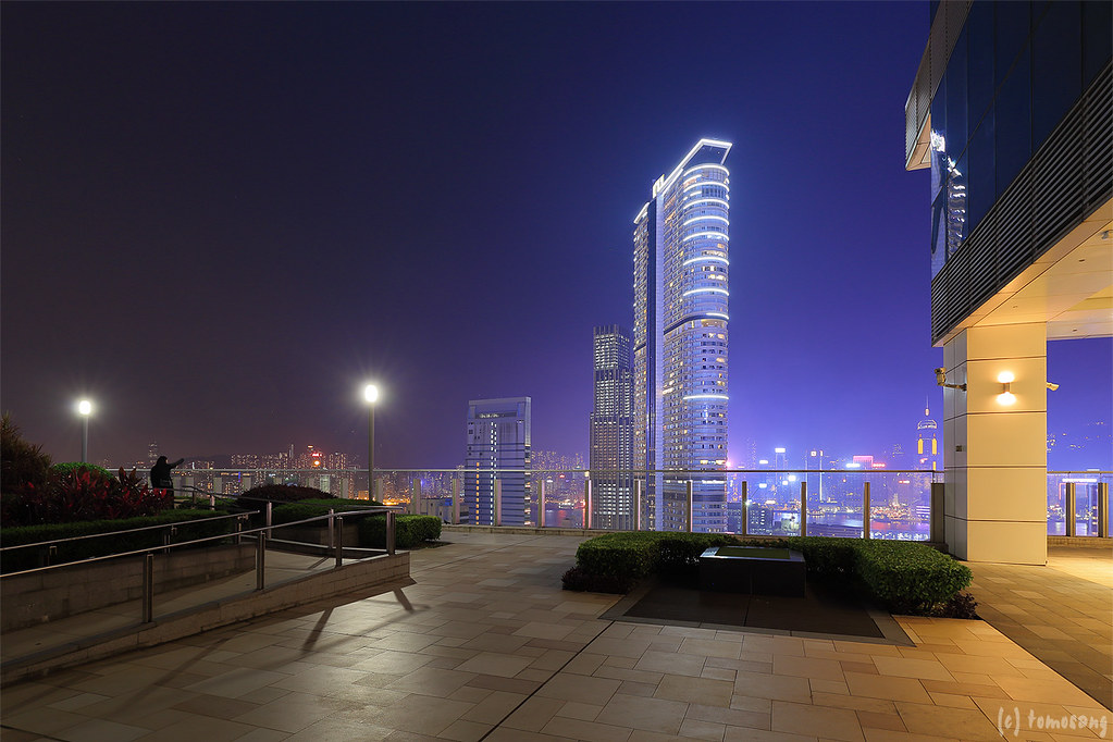 the ONE "Sky Garden" at Night [ Hong Kong on May, 2017