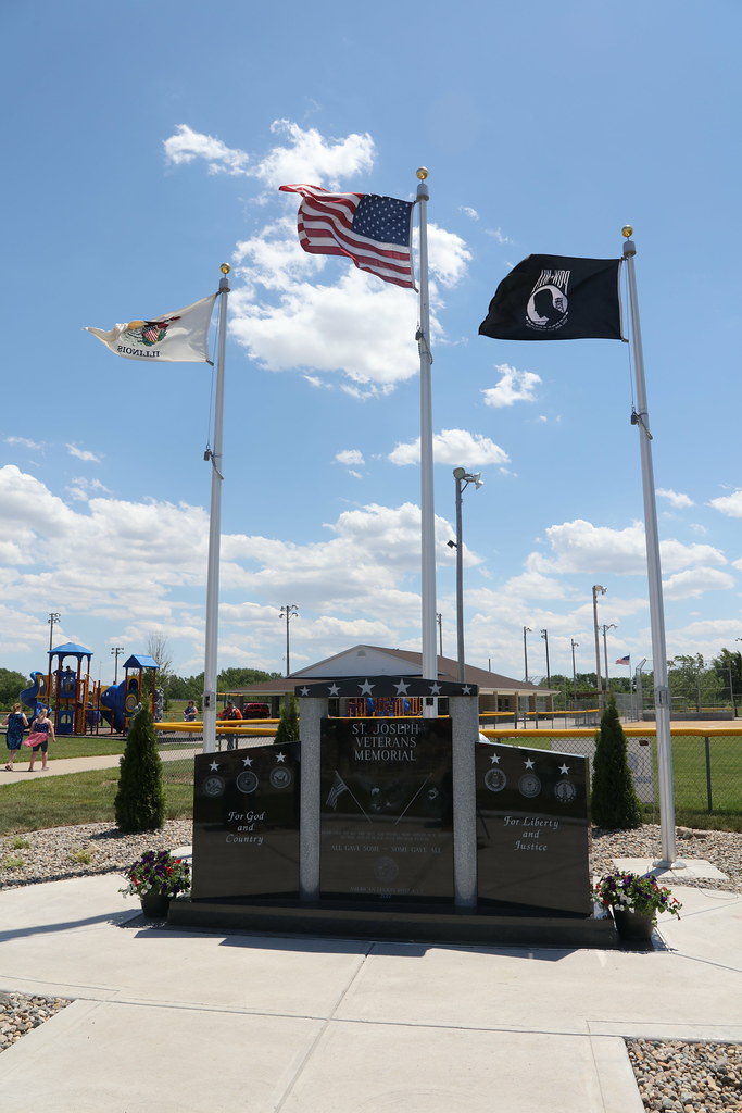 St Joseph Illinois Veterans Memorial Dedication St. Joseph… Raymond
