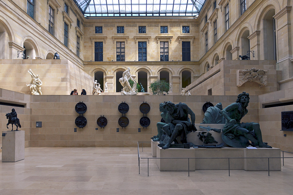 Louvre Sculpture Court Eddie Crimmins Flickr