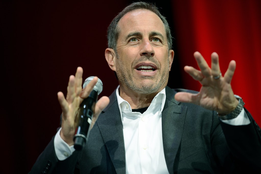Standup is hard. Jerry Seinfeld, captured during a Q&A wi… Flickr