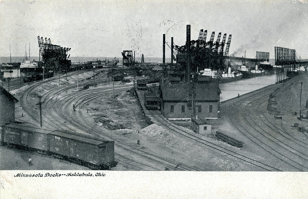 Minnesota Docks Postmark 1908 Ashtabula Archive Flickr