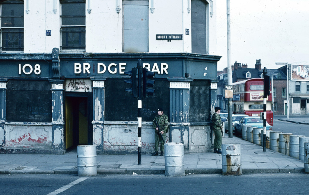 Bridge Bar, Short Strand, East Belfast 1974 At the junctio… Flickr