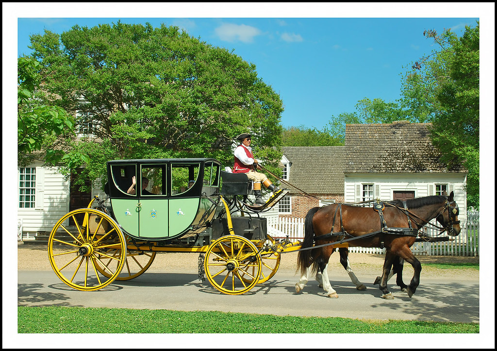 An Elegant Carriage Ride in Williamsburg, Virginia a photo on Flickriver