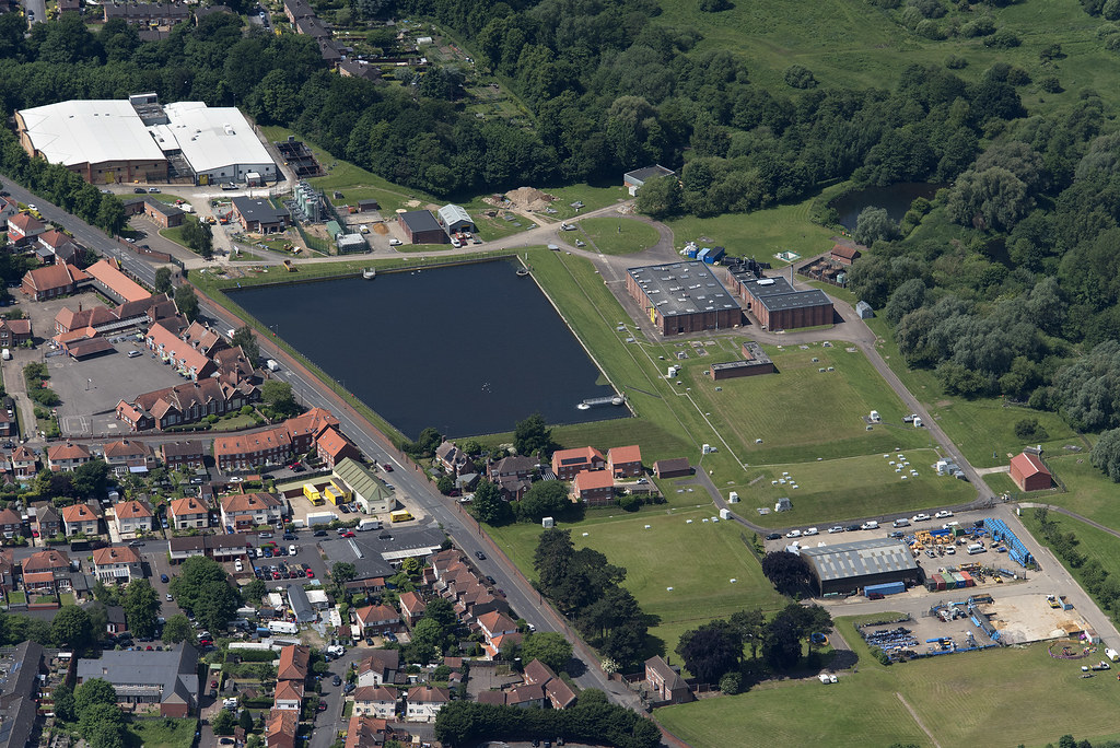 Norwich Heigham Water Treatment Works uk aerial Heigham … Flickr