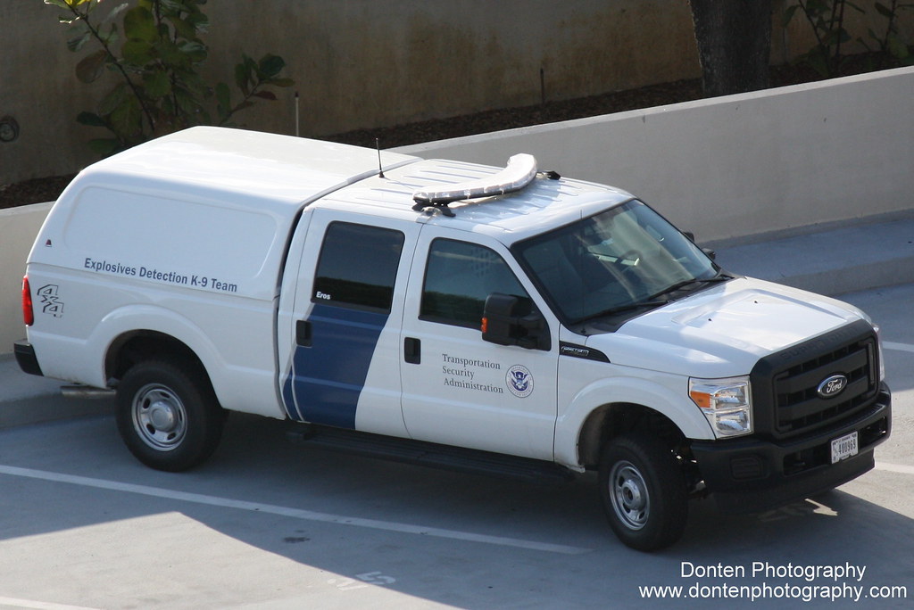 TSA K9 Department of Homeland Security Transportation Sec… Flickr