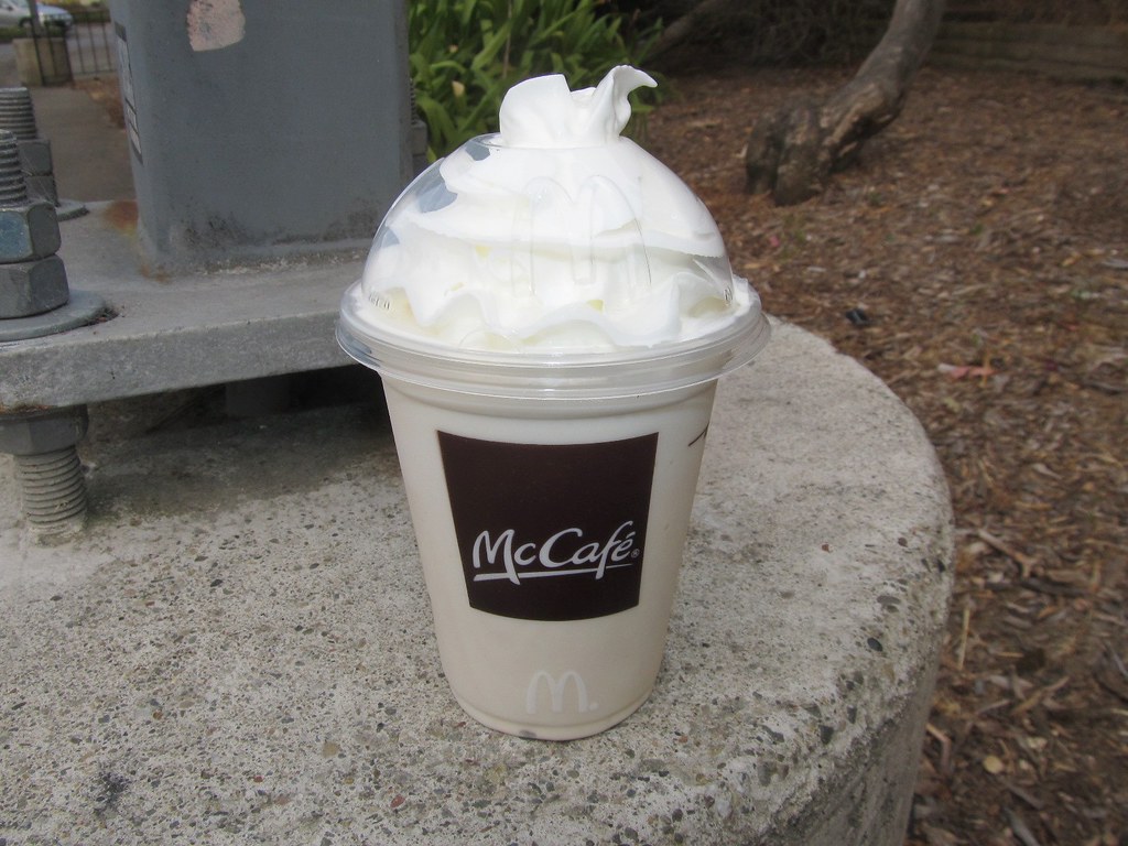 McDonald's McCafe Vanilla Shake June 20th is National Vani… Flickr