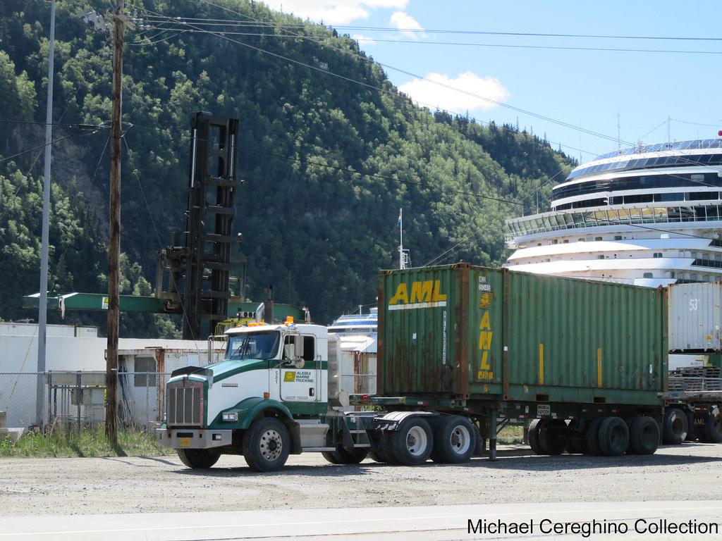 Alaska Marine Trucking Kenworth T800 Alaska Marine Truckin… Flickr