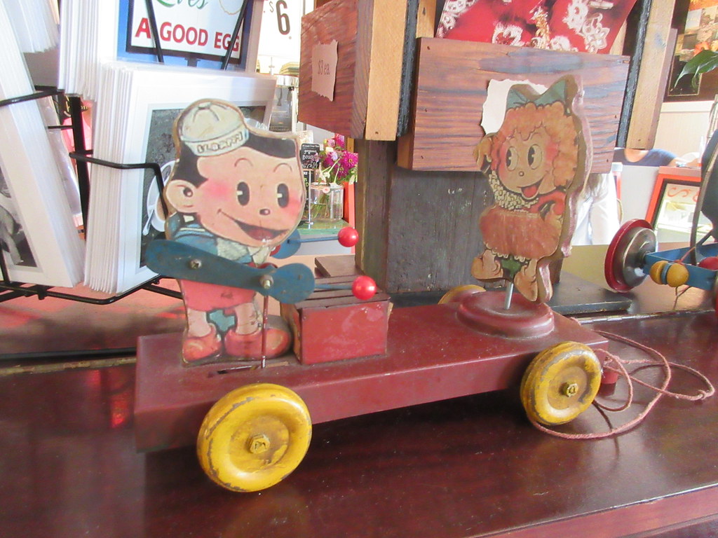 Old toy, Bywater Bakery Bywater, New Orleans Infrogmation of New