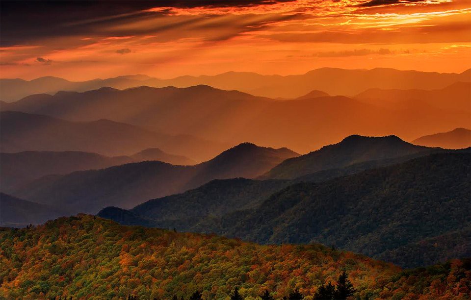 Cowee Mountain Overlook, North Carolina Photography by ©… Flickr