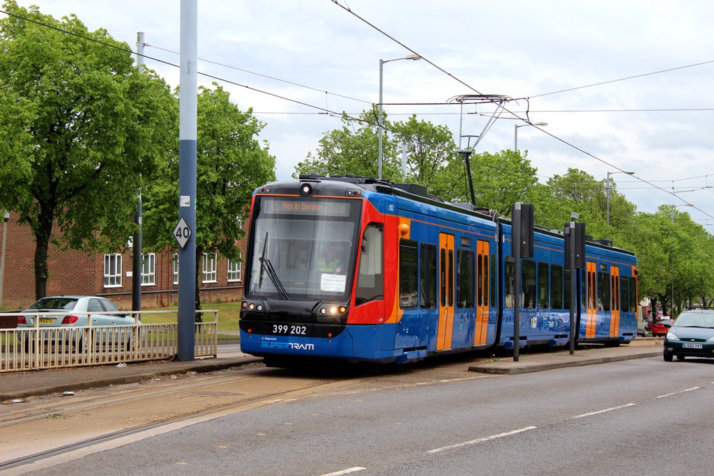 Sheffield Manor Top Sheffield Supertram Tram/Train No 399 … Flickr