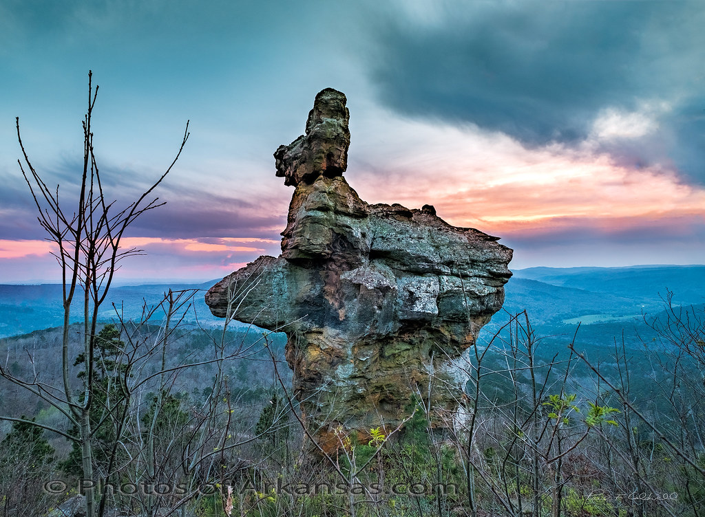 ccc The Arkansas Sphinx in the Ozarks Sunset at The Arkans… Flickr