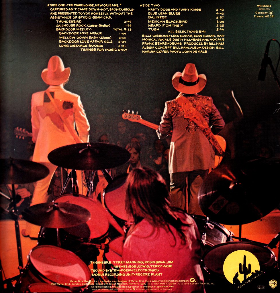 4 ZZ Top Fandango D 1975 Klaus Hiltscher Flickr