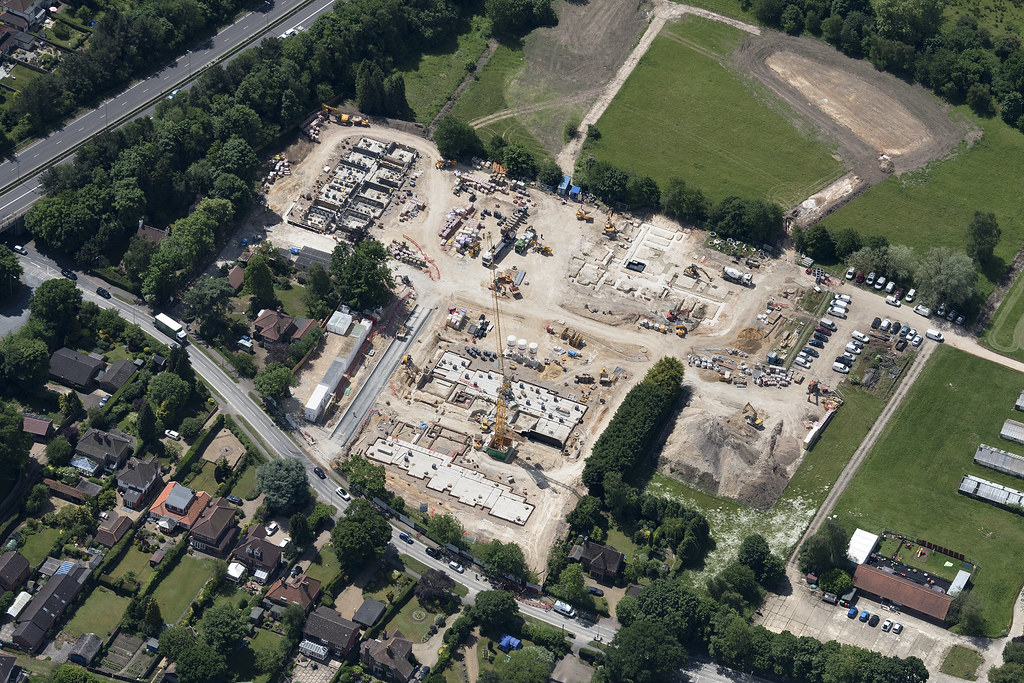 Daisy Hill Court retirement homes in Norwich uk aerial Flickr