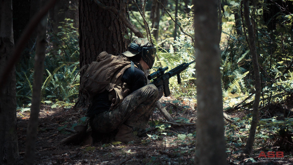 Outdoor Field Airsoft Barracks