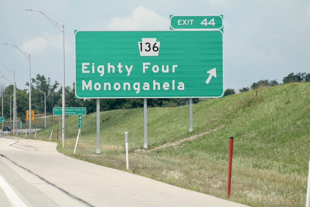 PA Turnpike 43 at Exit 44 Jon Dawson Flickr
