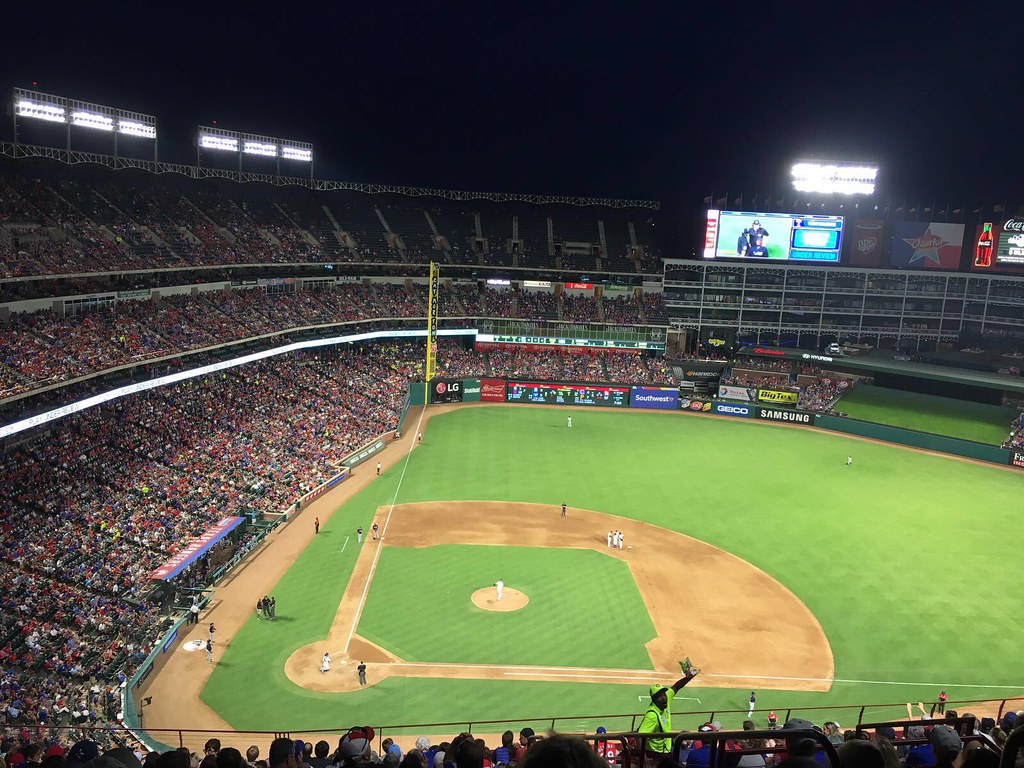 Texas Rangers Baseball Game Flickr