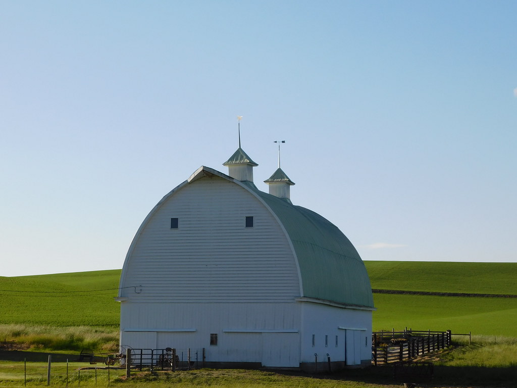 A Barn in the Palouse ID Hwy 6 near Potlatch, Idaho Flickr