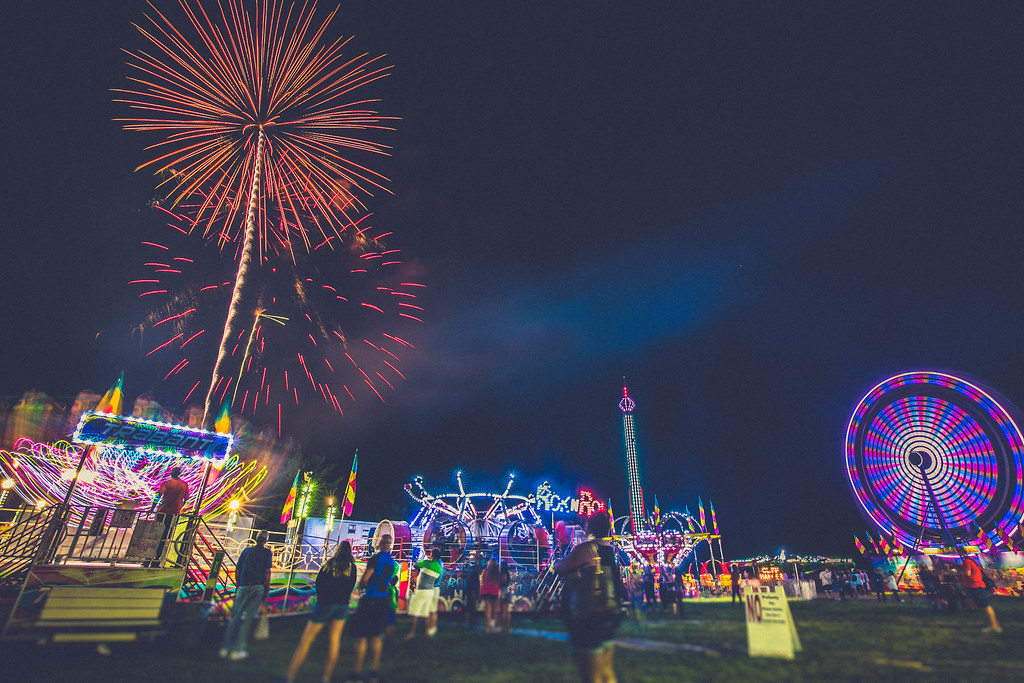 Urbana Carnival Fireworks VFD Urbana Carnival and firework… Flickr