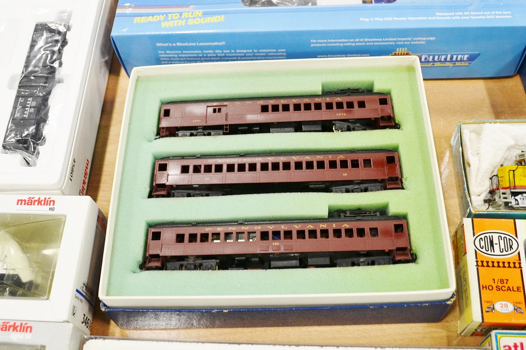 HO scale Pennsylvania Railroad passenger cars 0118 Flickr