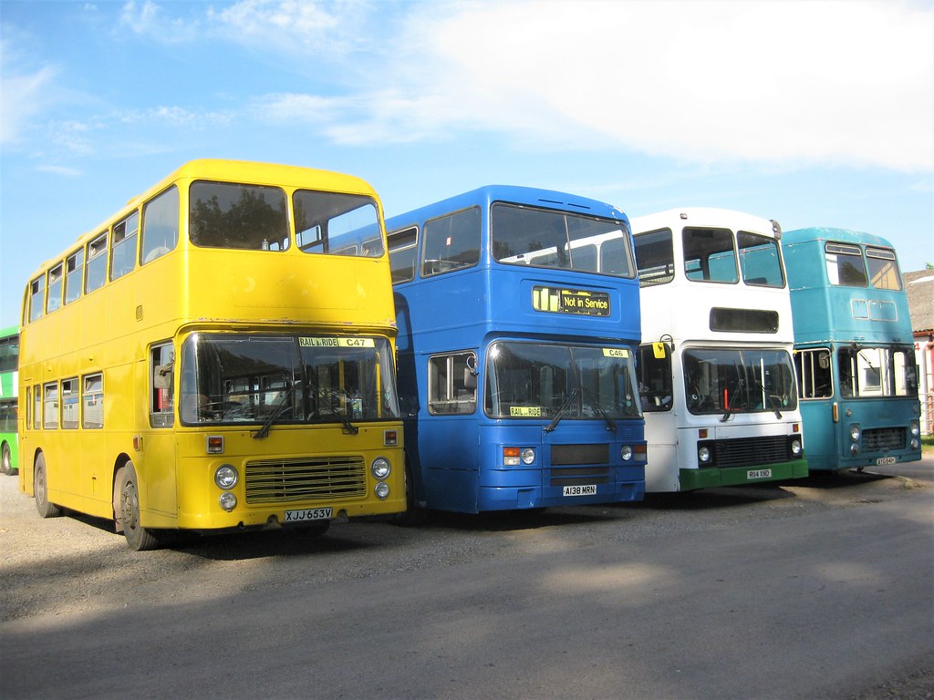Chepstow Lineup Four different vehicles make up a varied l… Flickr